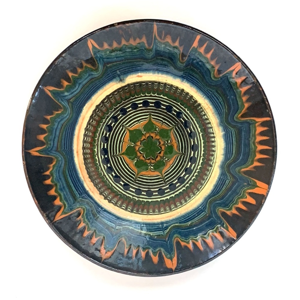 Vintage Keramika Mis Vbnj-Banja Plate